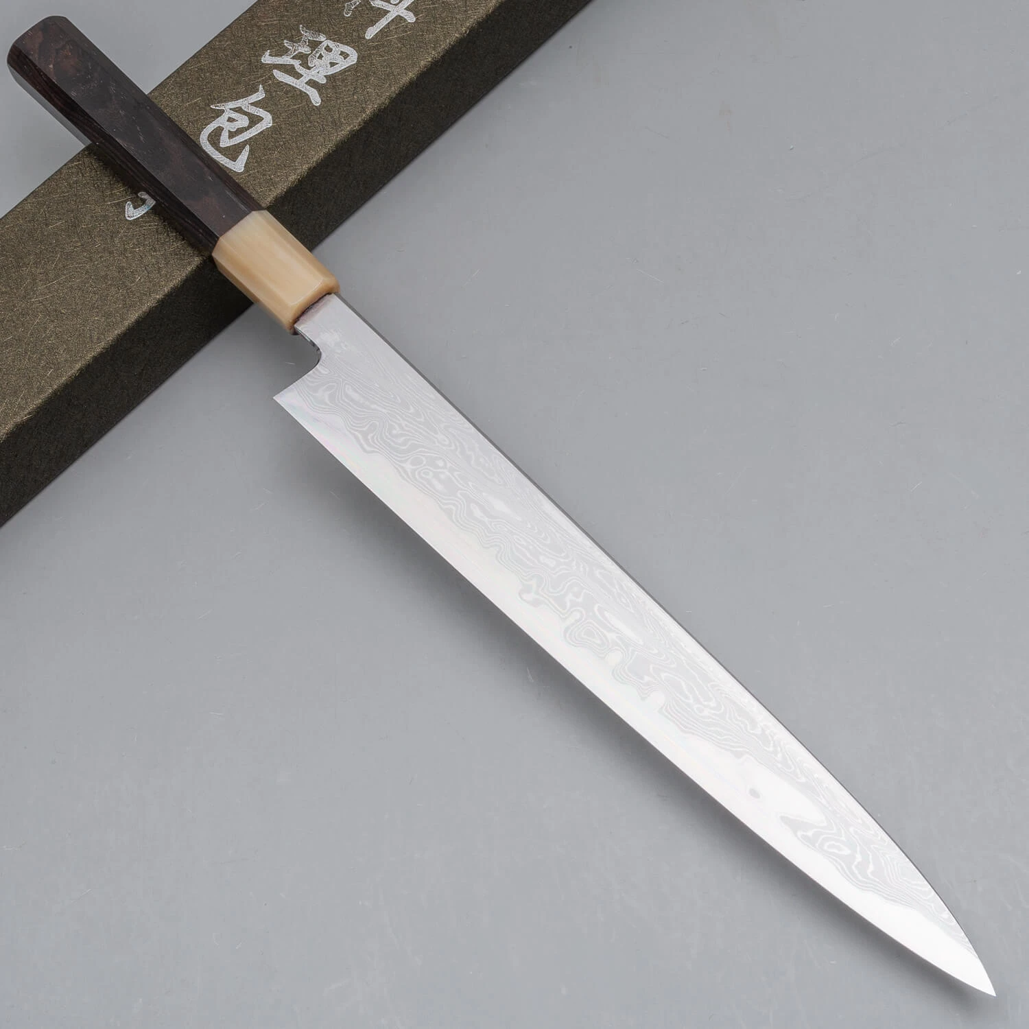 Nakagawa Satoshi x Myojin Aogami #1 Sujihiki 27 cm | Knivesworld.eu