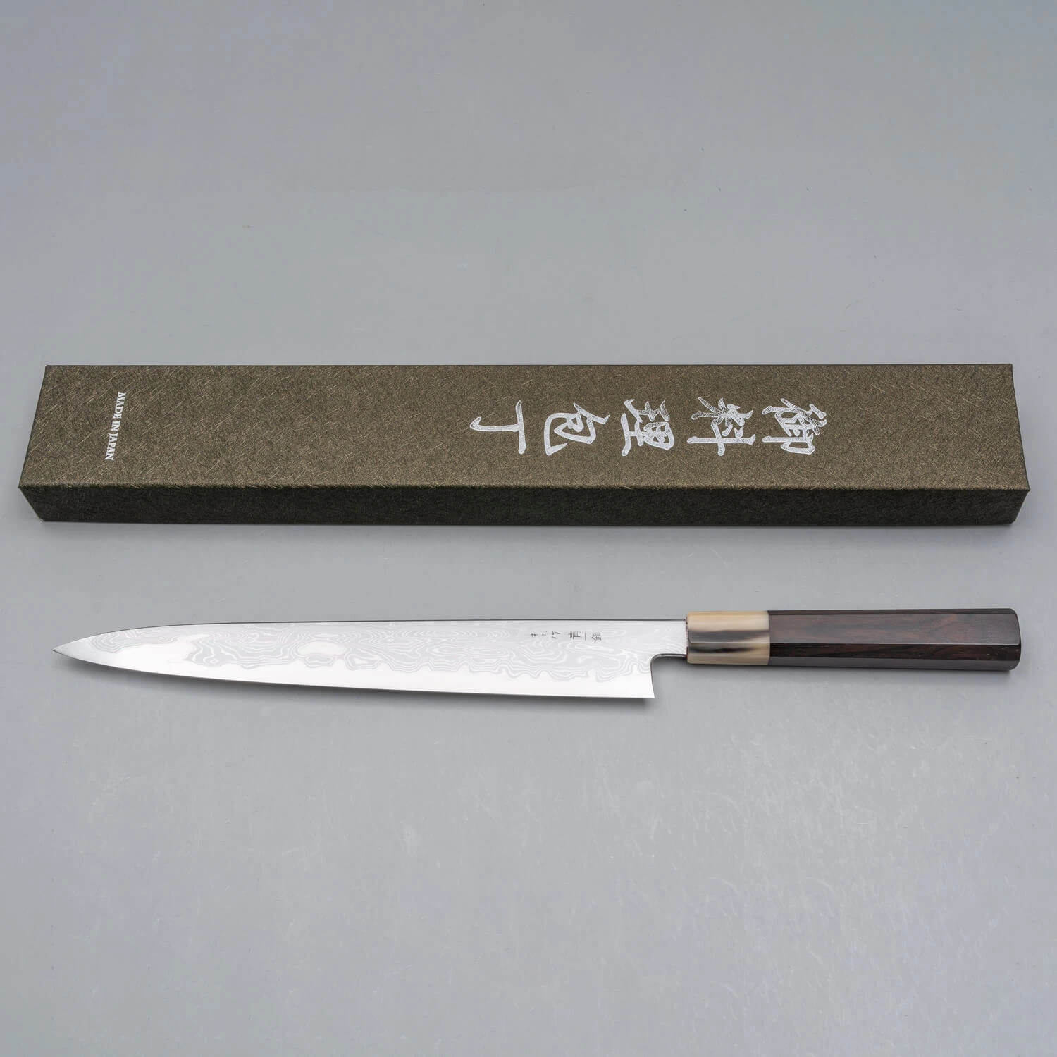 Nakagawa Satoshi x Myojin Aogami #1 Sujihiki 27 cm | Knivesworld.eu