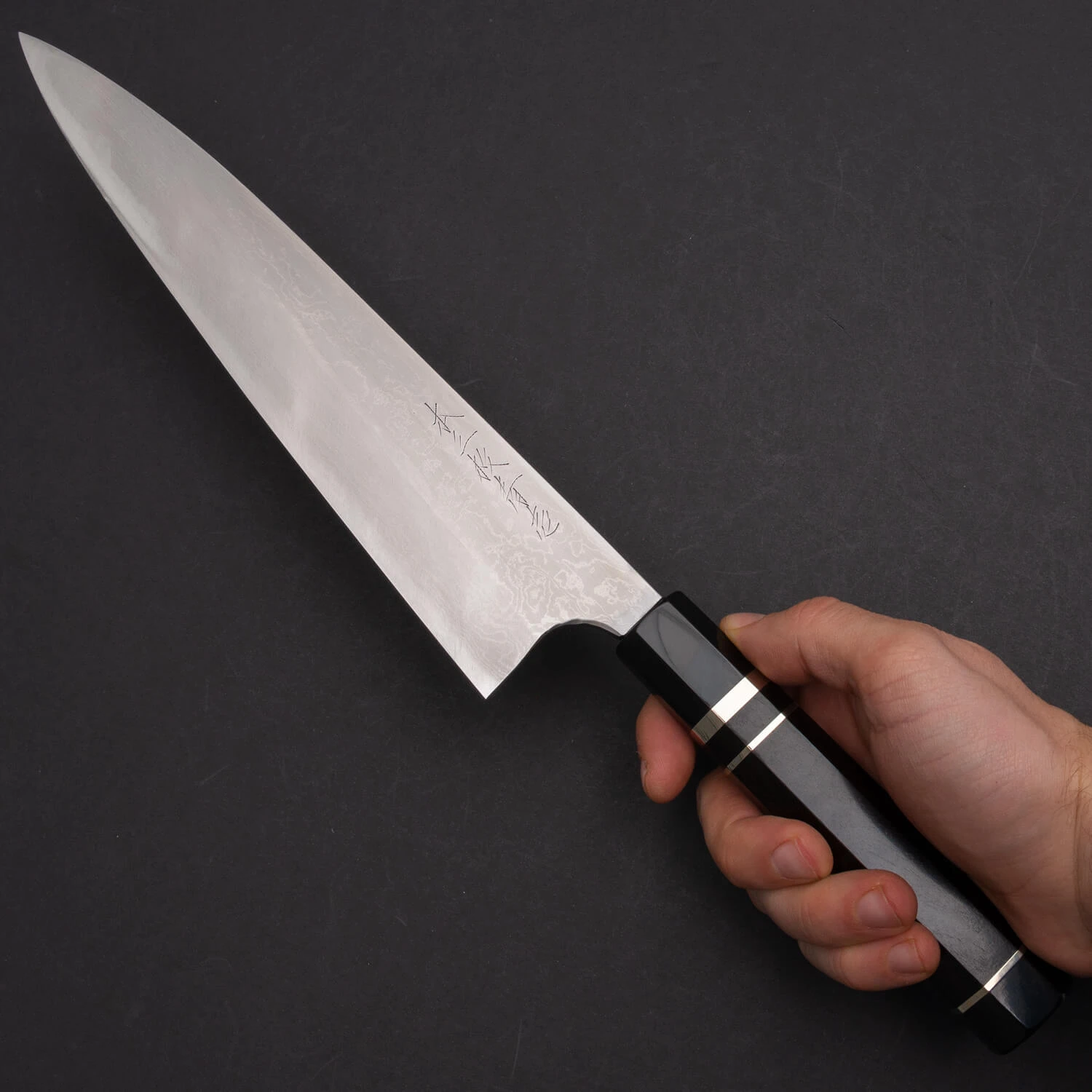 Naoki Mazaki Aogami #1 Gyuto 24 cm | Knivesworld.eu