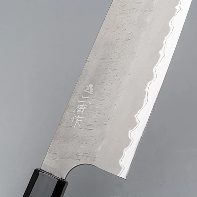 Nigara Aogami Super Migaki Nakiri K Spitze 18 cm