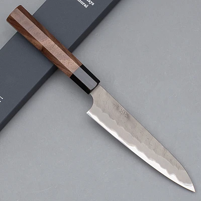 Nigara Aogami Super Migaki Walnuss klein 15 cm