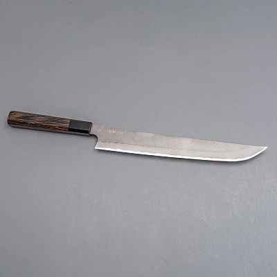 Nigara Aogami Super Migaki Sakimaru Sujihiki 27 cm