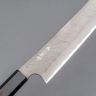 Nigara Aogami Super Migaki Sakimaru Sujihiki 27 cm