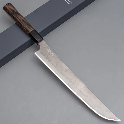 Nigara Aogami Super Migaki Sakimaru Sujihiki 27 cm