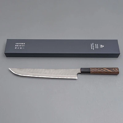 Nigara Aogami Super Migaki Sakimaru Sujihiki 27 cm