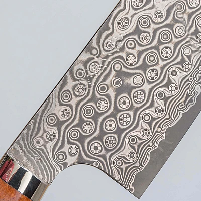 Nigara SG2 Damast Premium Karin Nakiri 18 cm