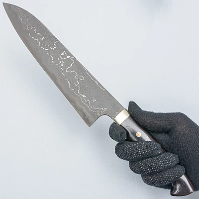 Nigara Kagetora Aogami #2 + Shirogami #2 Western Gyuto 24 cm