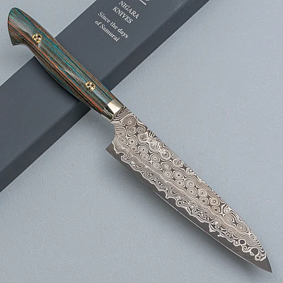 Nigara SG2 Damast Premium Mixed  Petty 15 cm