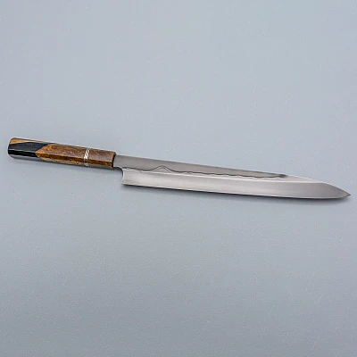 Nigara Aogami #2 Honyaki Aogami #2 Yanagiba 30 cm