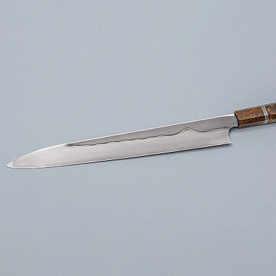 Nigara Aogami #2 Honyaki Aogami #2 Yanagiba 30 cm