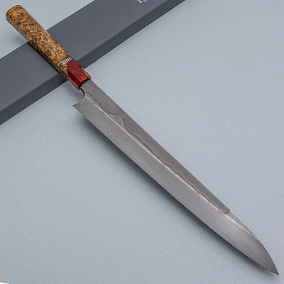 Nigara Shirogami #1 Honyaki Shirogami #1 Yanagiba 30 cm