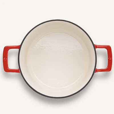 Olavson Gusseisen Kasserolle Kirsche Rot 24 cm