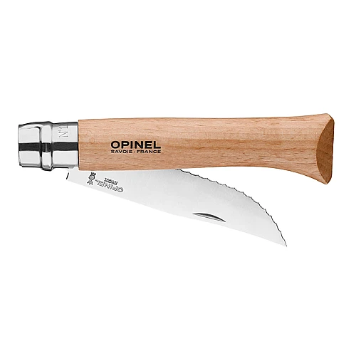 Opinel Zakmes no. 12 Gekarteld Roestvrij