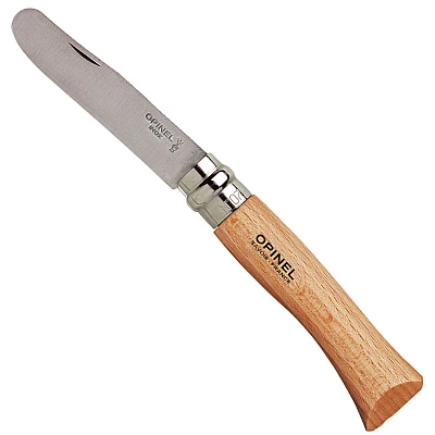Opinel Zakmes Afgerond no. 7 Roestvrij