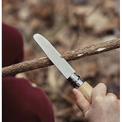 Opinel Zakmes Afgerond no. 7 Roestvrij