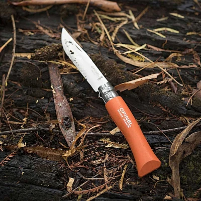 Opinel Zakmes no. 7 Roestvrij Oranje