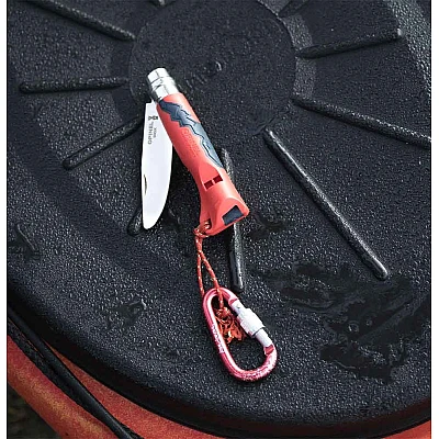 Opinel Zakmes Outdoor Junior no. 7 Rood