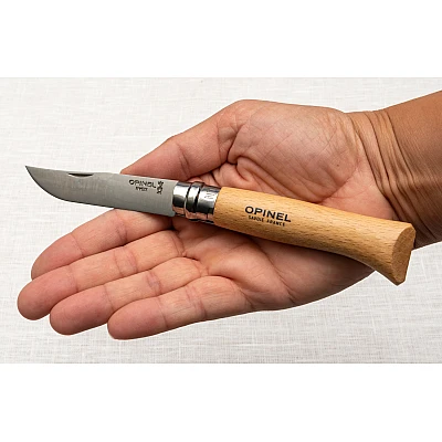 Opinel Zakmes no. 8 Roestvrij