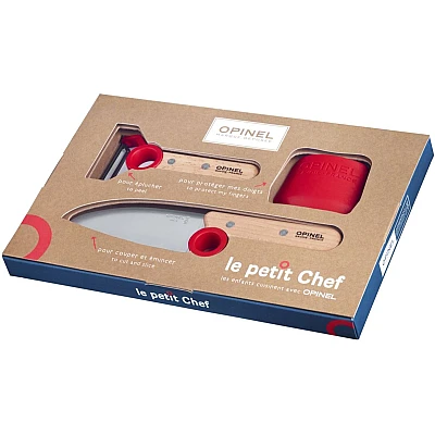 Opinel Kinderkochmesser Le Petit Chef und Sparschäler