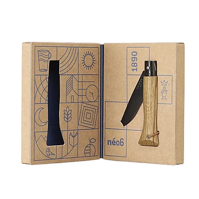 Opinel Optiflex Zakmes Afgerond no. 6 Roestvrij Eikenhout