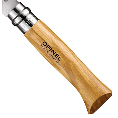 Opinel Zakmes met Olijfhout no. 8 Giftbox