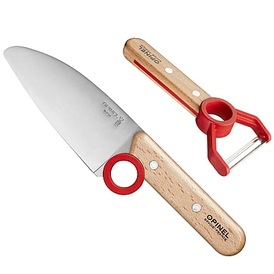 Opinel Kinderkochmesser Le Petit Chef und Sparschäler