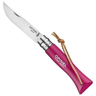 Opinel Zakmes no. 6 Roestvrij Roze
