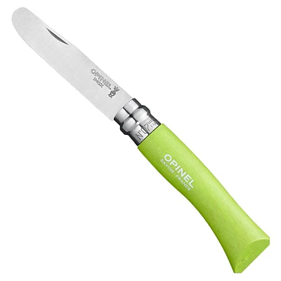 Opinel Zakmes Afgerond no. 7 Roestvrij Groen