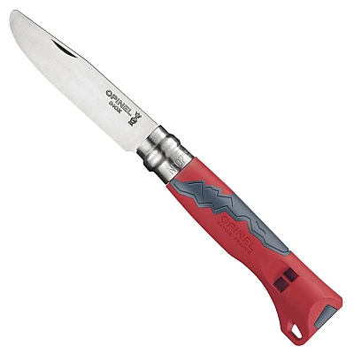 Opinel Zakmes Outdoor Junior no. 7 Rood