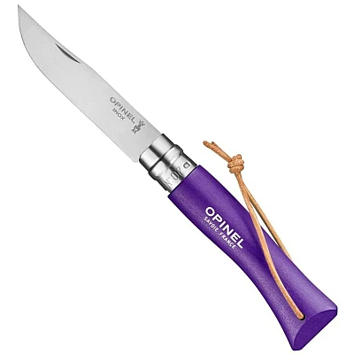 Opinel Zakmes no. 7 Roestvrij Paars