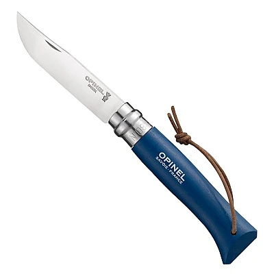 Opinel Zakmes no. 8 Roestvrij Blauw