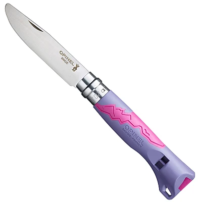 Opinel Zakmes Outdoor Junior no. 7 Paars/Roze