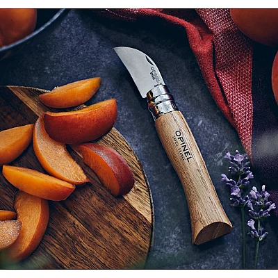 Opinel Zakmes No. 7 Roestvrij Kastanje/Knoflook
