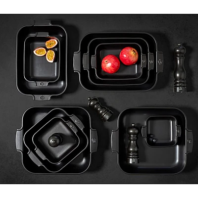 Peugeot Appolia Oven Dish Rectangle 36 cm Black
