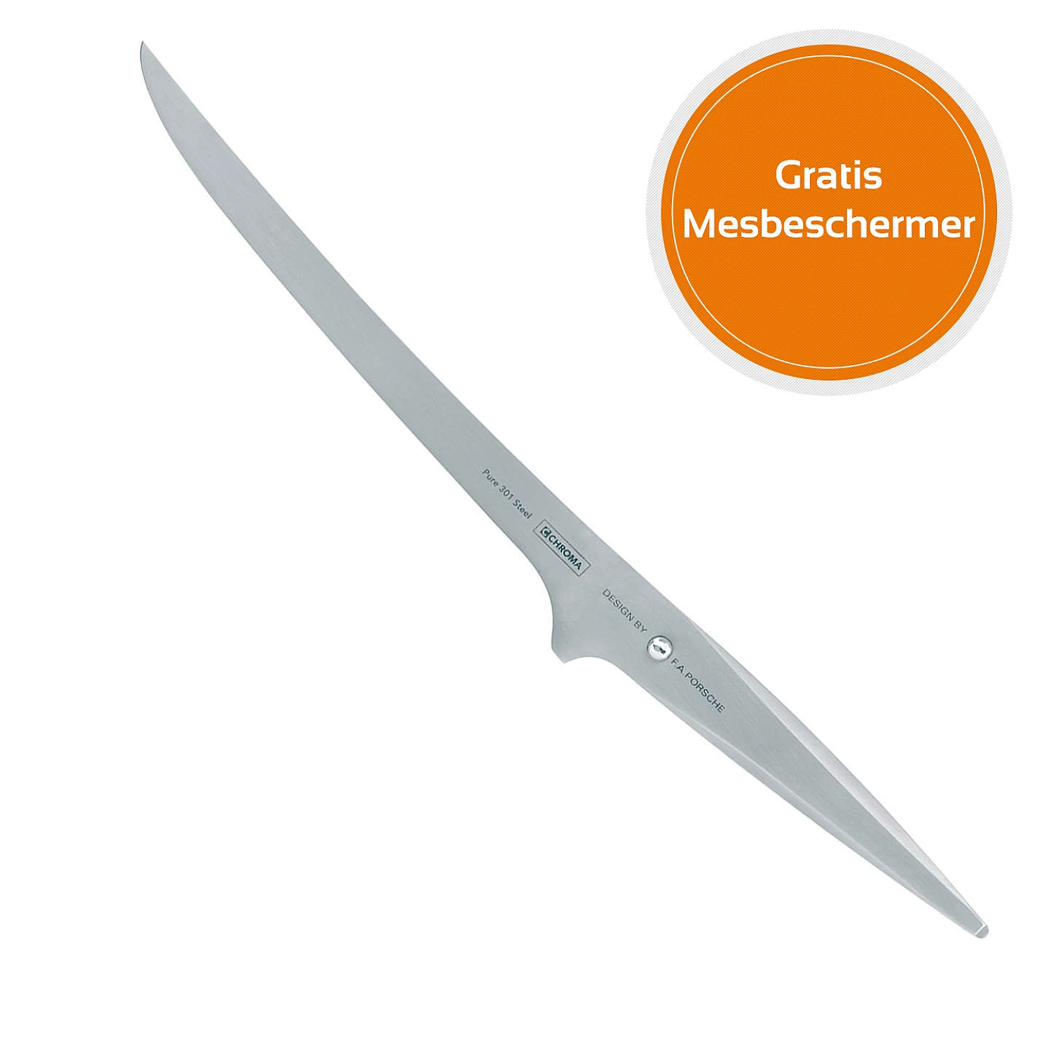 Chroma Porsche design 301 Fillet knife P07 19cm | Knivesworld.eu