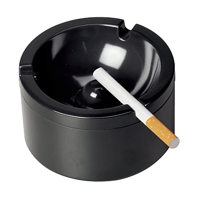 Mepal Ashtray with Lid Black