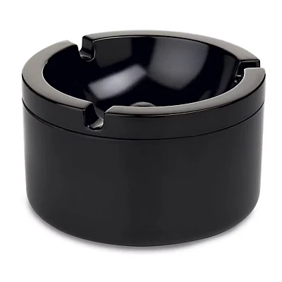 Mepal Ashtray with Lid Black