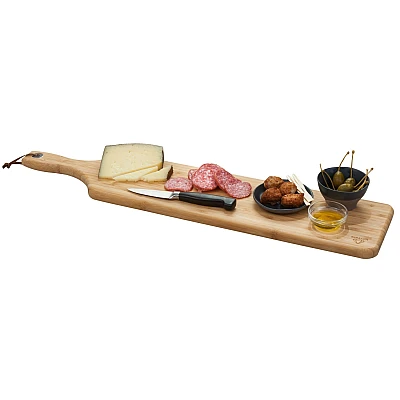 Sabatier Diamant Bamboe Snijplank met Handvat 65 x 14 cm