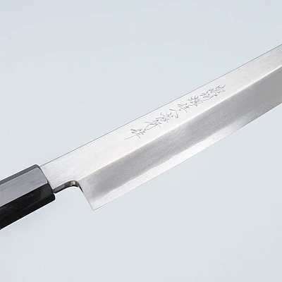 Sakai Takayuki Zangetsu Ginsan Mikazuki Yanagiba 39 cm 