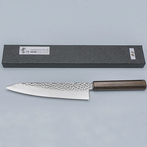 Sakai Takayuki 33 Layer Nanairo Black Gold Koksmes 21 cm