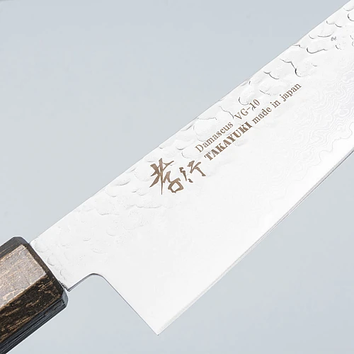 Sakai Takayuki 33 Layer Nanairo Black Gold Koksmes 21 cm