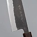 Shiro Kamo Aogami Super Kurouchi Santoku 16.5 cm