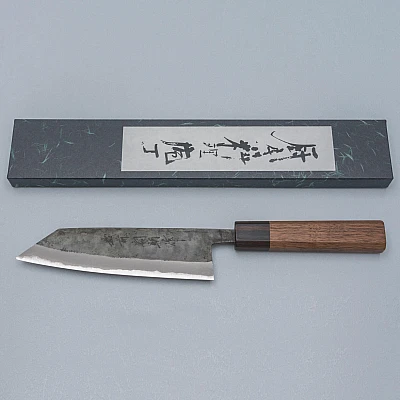 Shiro Kamo Aogami Super Kurouchi bunka 17 cm