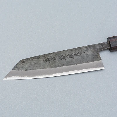 Shiro Kamo Aogami Super Kurouchi bunka 17 cm