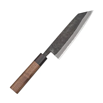 Shiro Kamo Aogami Super Kurouchi bunka 17 cm