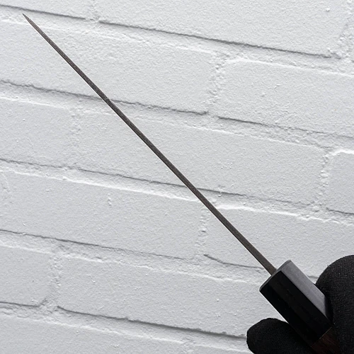 shiro kamo aogami super kurouchi santoku 16.5 cm