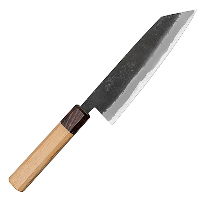 Shiro Kamo Aogami Super Kurouchi Bunka 17 cm