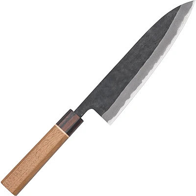 Shiro Kamo Aogami Super Kurouchi Walnut Gyuto 21 cm