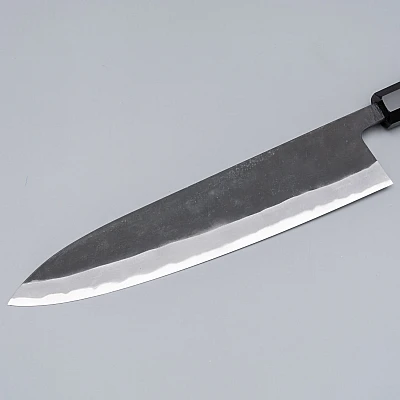 Shiro Kamo Aogami Super Wenge Gyuto 24 cm