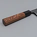 shiro kamo aogami super kurouchi wenge santoku 18 cm